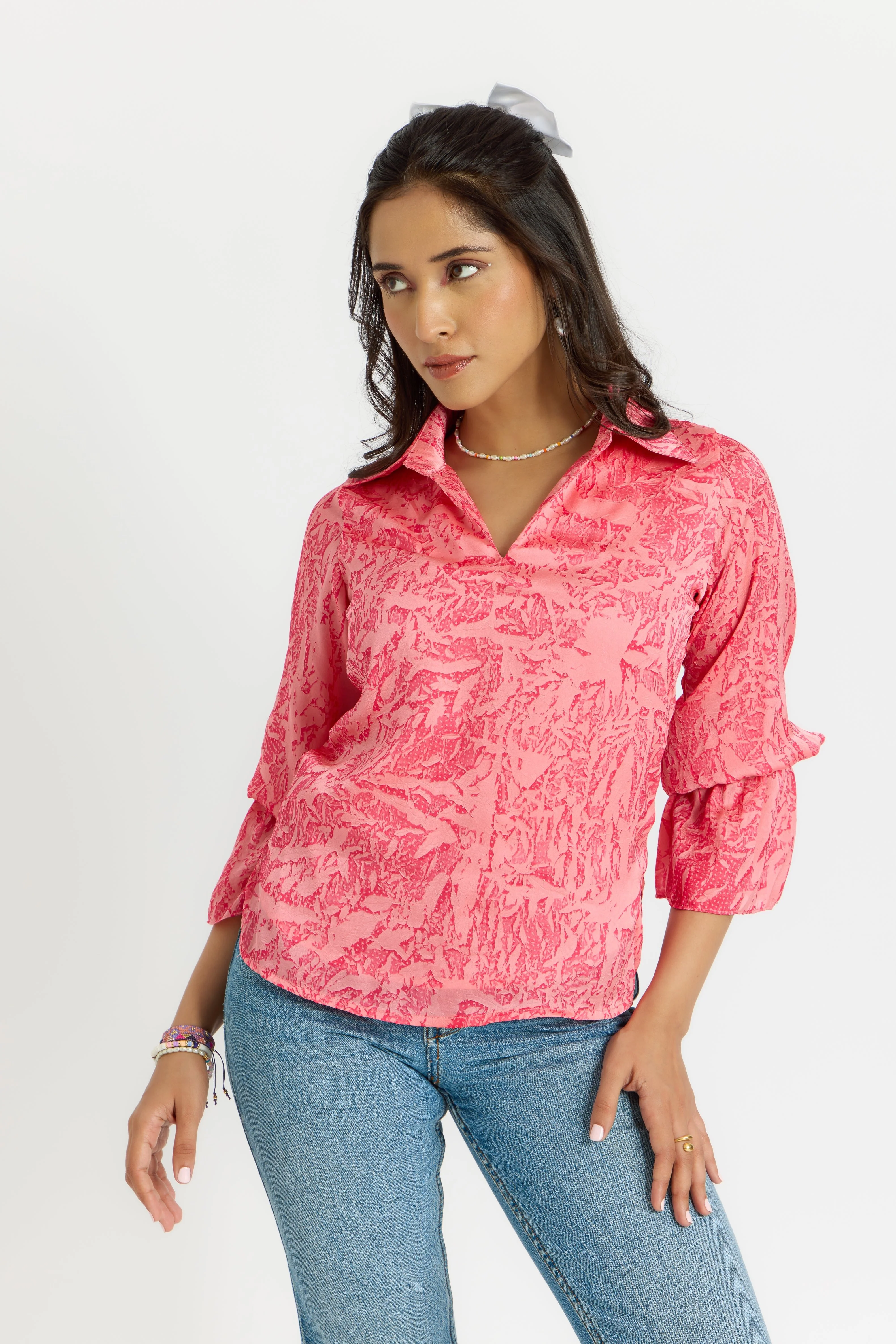 Alaya Cairo Pink Classic Top - Image 5