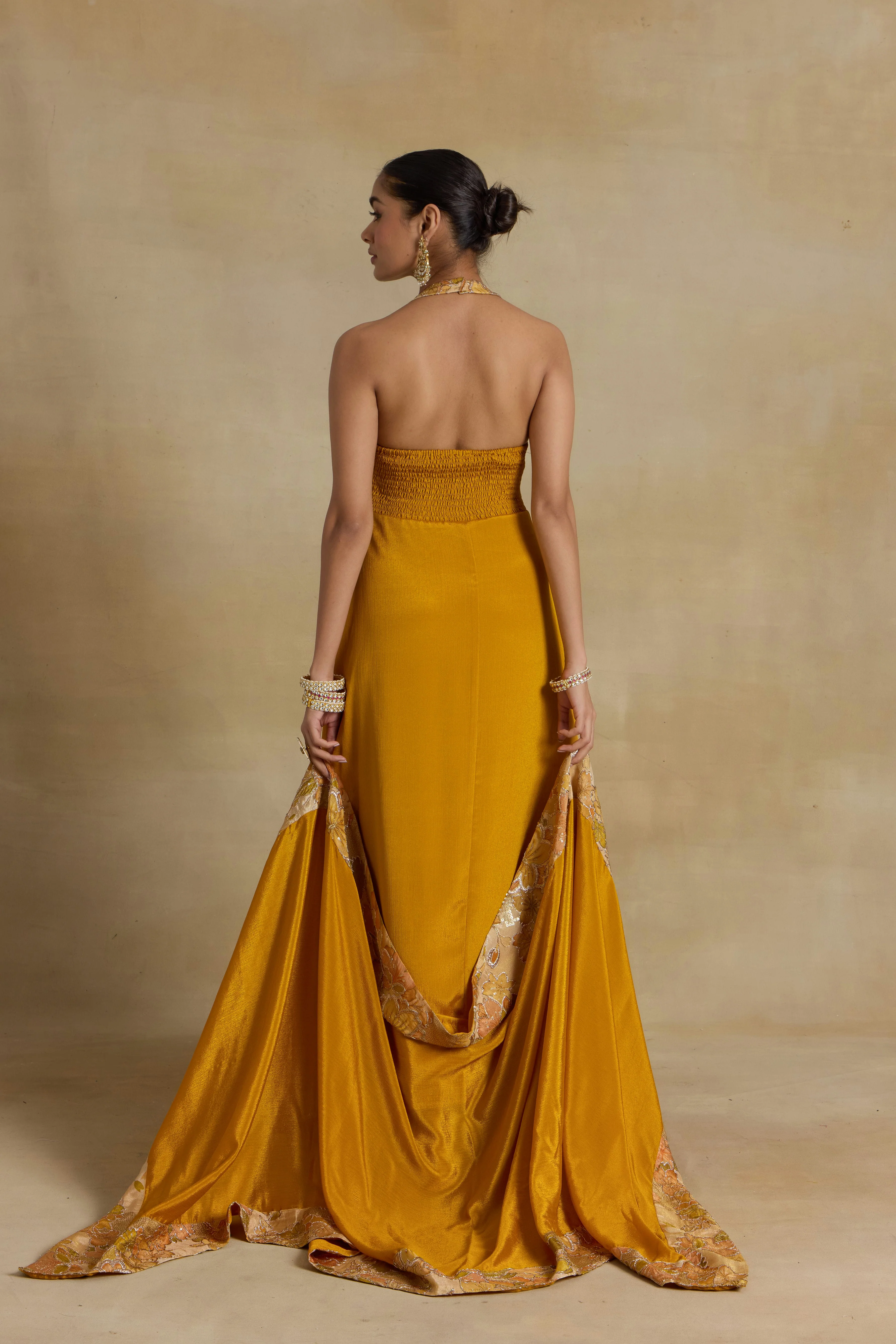 Alaya Noor Sunflower Glow Anarkali Set - Image 4