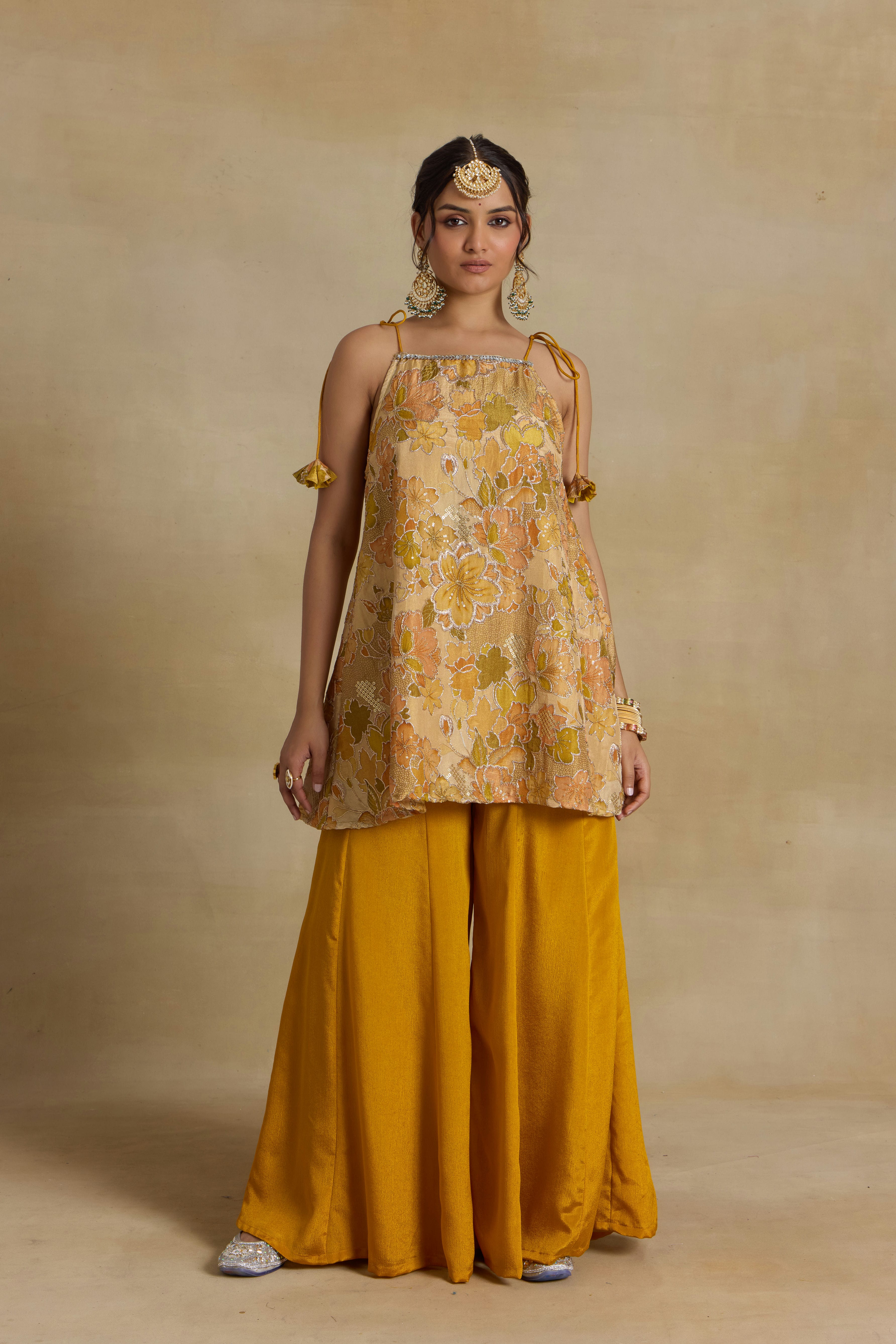 Alaya Noor Sunshine Tie-Up Kurta Set - Image 3