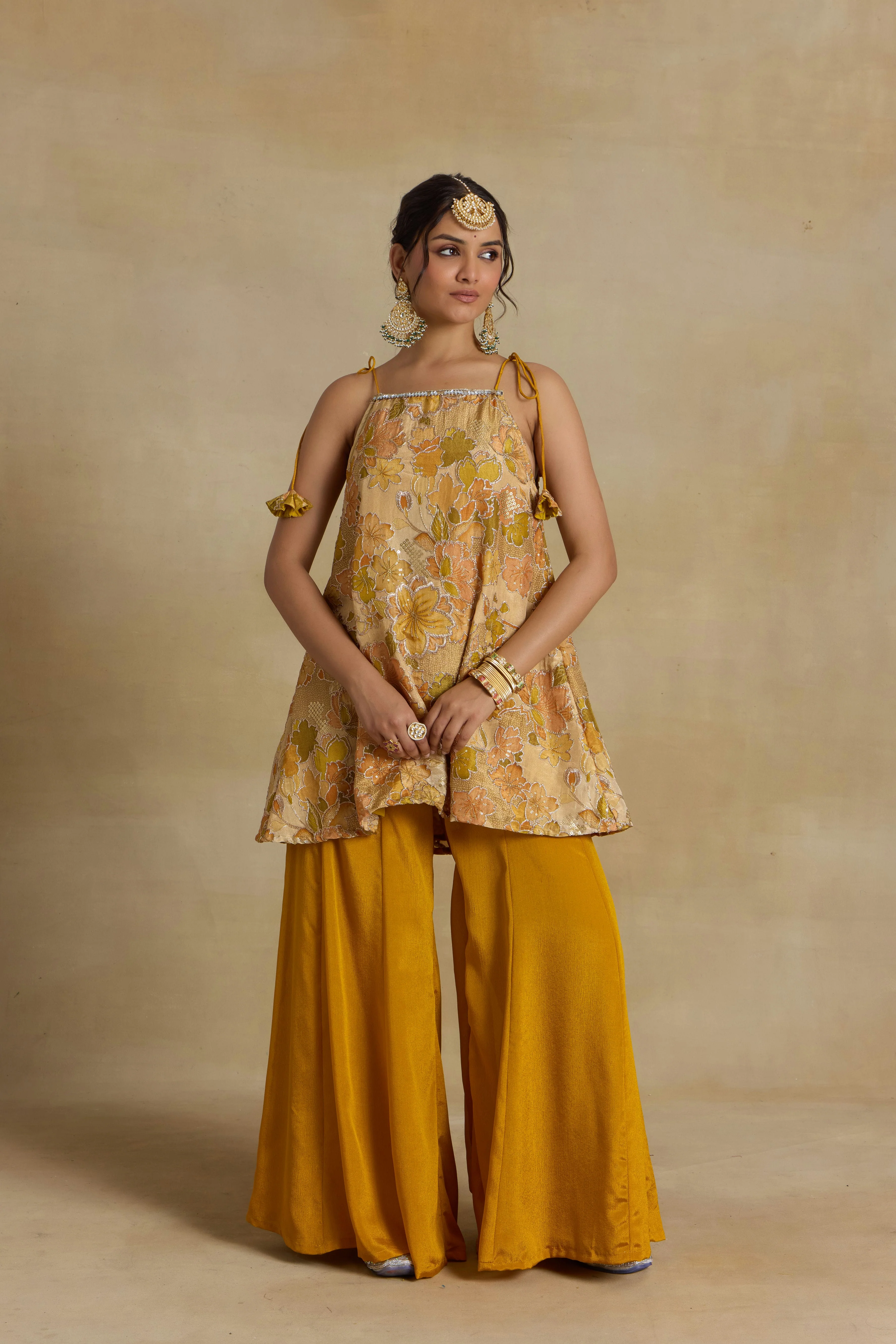 Alaya Noor Sunshine Tie-Up Kurta Set - Image 5